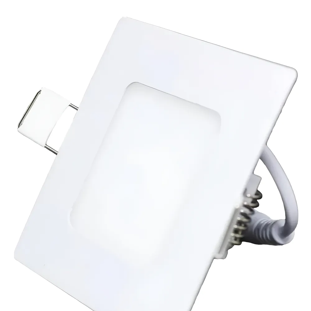 Painel Plafon Led Embutir Quadrado 3w 9×9 Branco Frio