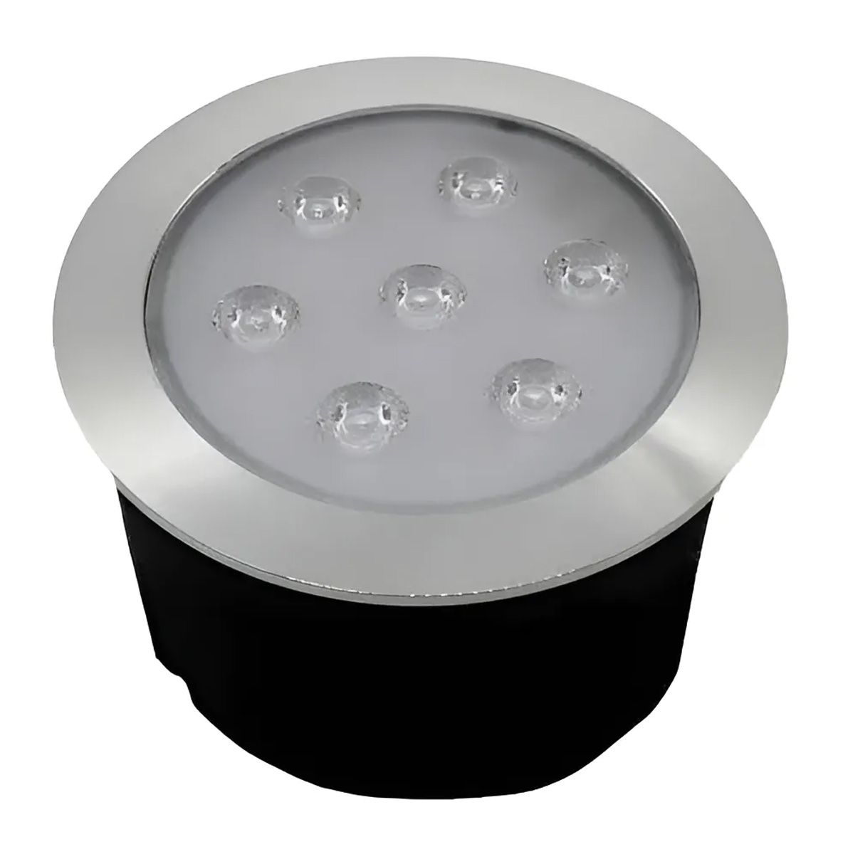 Balizador Spot Led 10w Embutir Chão Piso Jardim Solo 6500k