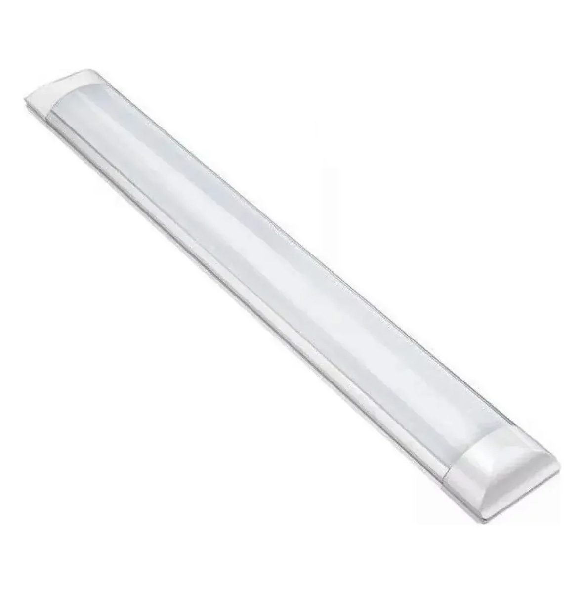Luminária Tubular Led Slim 60cm 20w Luz Branca 6500k